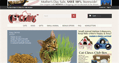 Desktop Screenshot of catclaws.com